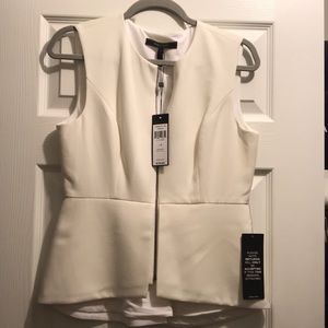 Bcbg abrielle peplum top